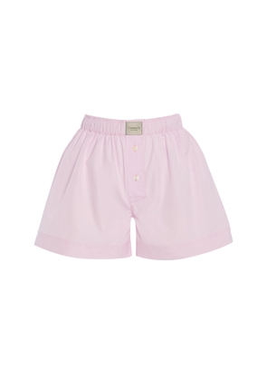 Comme Si La Classica Cotton Poplin Boxer Shorts - Moda Operandi