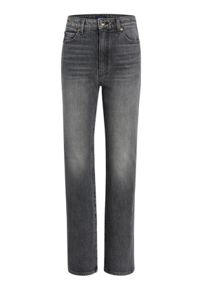 Khaite Daniella High-Rise Straight-Leg Jeans - Moda Operandi