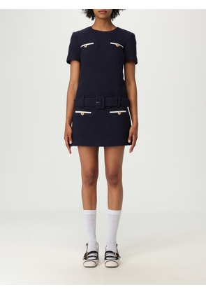 Dress SELF-PORTRAIT Woman color Blue