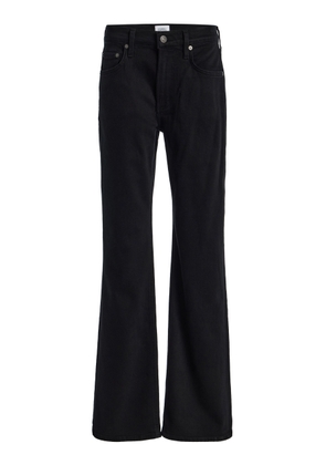 Citizens of Humanity Genova Cashmere-Denim Low-Rise Bootcut Jeans - Moda Operandi