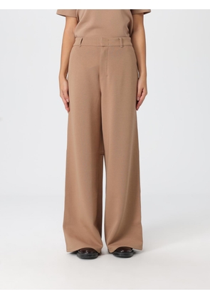 Pants 'S MAX MARA Woman color Camel