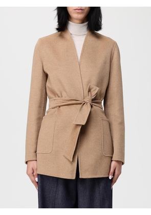 Coat MAX MARA Woman color Camel
