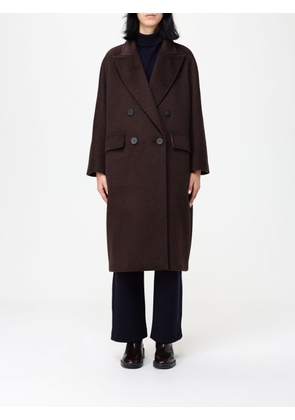 Coat MAX MARA Woman color Brown