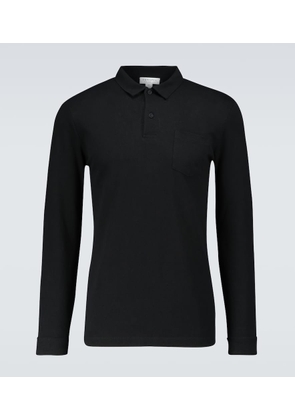 Sunspel Riviera long-sleeved polo shirt