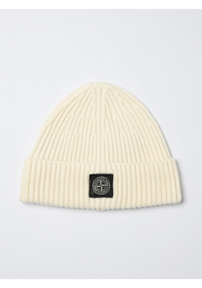 Hat STONE ISLAND Men color Yellow Cream
