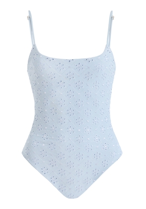 JUILLET SWIMWEAR Imey Broderie Anglaise One-Piece Swimsuit - Moda Operandi