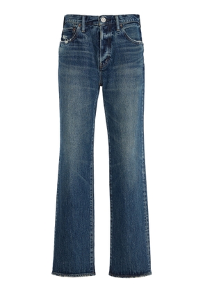 MOUSSY VINTAGE Wiley Mid-Rise Straight-Leg Jeans - Moda Operandi