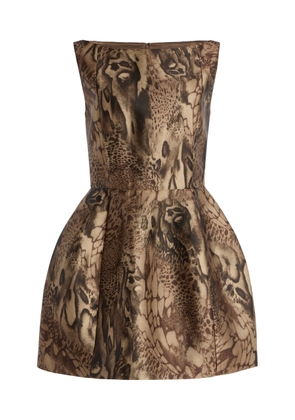 De La Vali Exclusive Pampero Twill Mini Dress - Moda Operandi