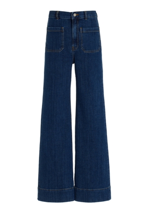 Jeanerica St Monica Stretch High-Rise Flared-Leg Jeans - Moda Operandi