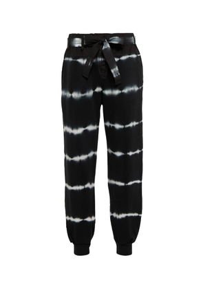 Ulla Johnson Payton tie-dye cotton-blend sweatpants