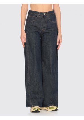 Pants DONDUP Woman color Blue