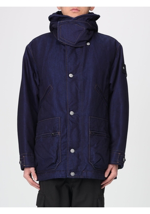 Coat STONE ISLAND Men color Denim