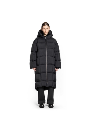Hooded Nylon Down Coat