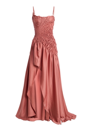 GEORGIA HARDINGE Exclusive The Eclipse Matte-Satin Maxi Dress - Moda Operandi