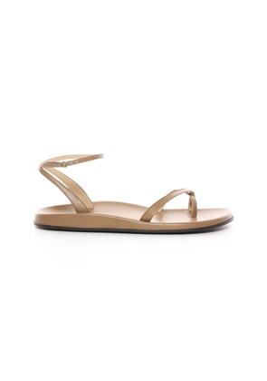 The Row Hugh Leather Sandals - Moda Operandi