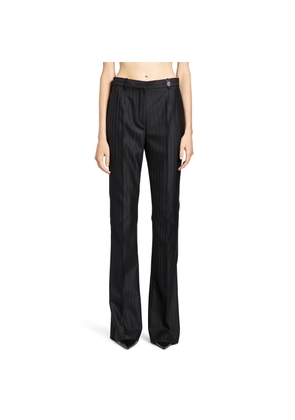 Wool Pinstripe DV Trousers