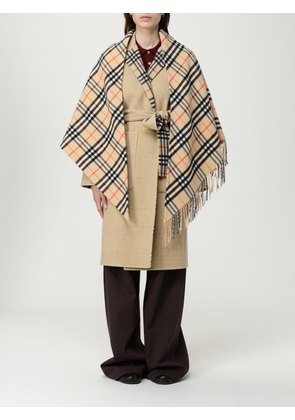 Coat BURBERRY Woman color Earth