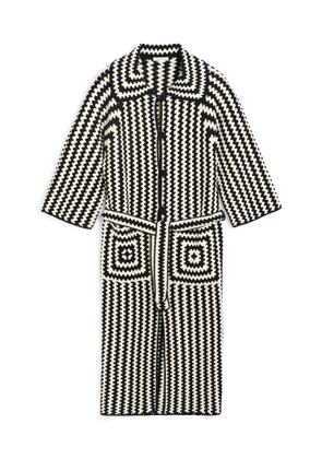 By Malene Birger Dina Crocheted Organic Cotton Cardigan - Moda Operandi