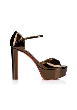 Christian Louboutin Sandaloo 130mm Leather Heeled Sandals - Moda Operandi