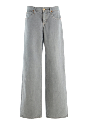 SLVRLAKE Lexi Rigid Low-Rise Wide-Leg Jeans - Moda Operandi