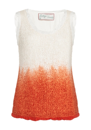 Bottega Veneta Lightweight Wool Silk Overdye Knit Tank Top - Moda Operandi