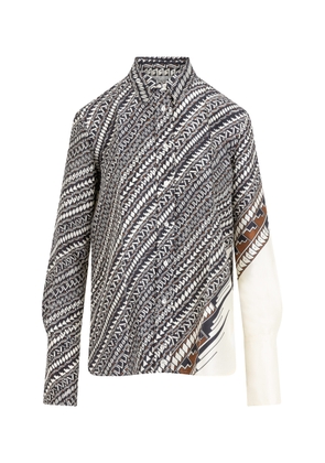 Heirlome Alex Jurado-Printed Silk Shirt - Moda Operandi