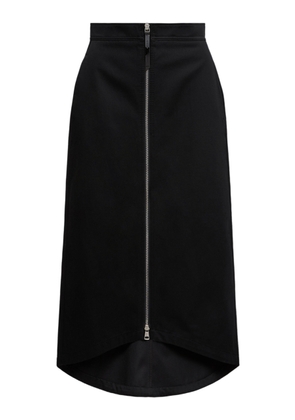 Moncler Genius x EE72 by Edward Enninful Cotton Gabardine Midi Skirt - Moda Operandi