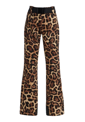 Goldbergh Minou Animal-Print Ski Pants - Moda Operandi