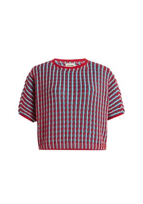 ESCVDO Mito Knit Cotton Top - Moda Operandi