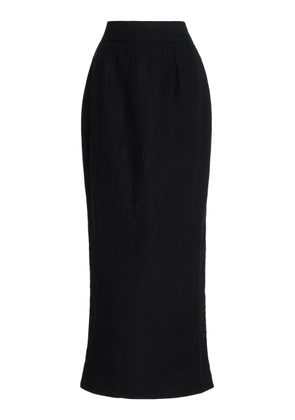 Posse Exclusive Emma Linen Maxi Skirt - Moda Operandi