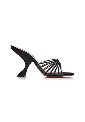 Amina Muaddi Mookie Suede Sandals - Moda Operandi
