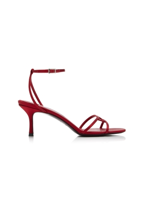 Jimmy Choo 1998 Leo Satin Sandals - Moda Operandi