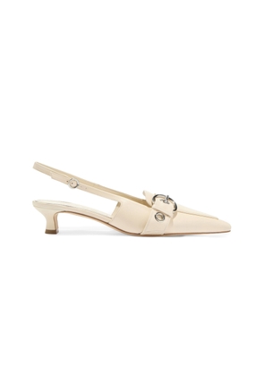 Aeyde Davina Leather Slingback Pumps - Moda Operandi