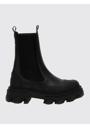 Boots GANNI Woman color Black