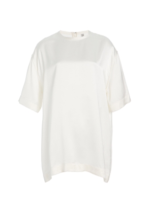 Toteme Satin T-Shirt - Moda Operandi