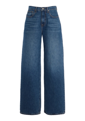Brandon Maxwell The Callan Mid-Rise Wide-Leg Jeans - Moda Operandi