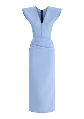 Maticevski Wingtip Crepe Maxi Dress - Moda Operandi