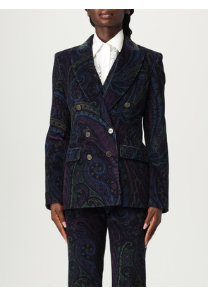 Jacket ETRO Woman color Blue