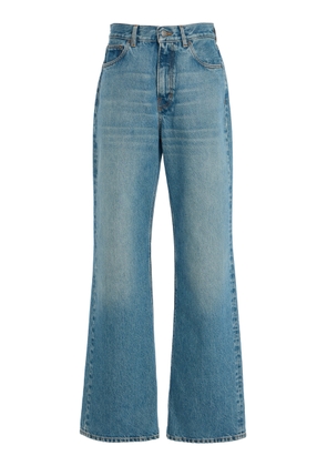 HAIKURE Korea Rigid Mid-Rise Flared-Leg Jeans - Moda Operandi