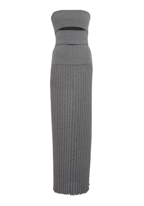 Christopher Esber Slash Knit Maxi Dress - Moda Operandi