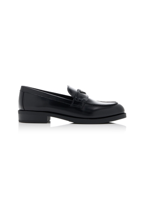 Prada Leather Loafers - Moda Operandi