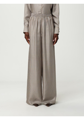Pants MAX MARA Woman color Brown