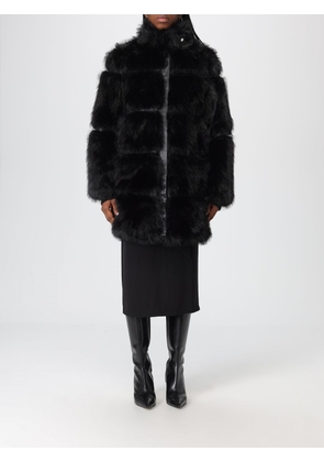 Fur Coat PATRIZIA PEPE Woman color Black