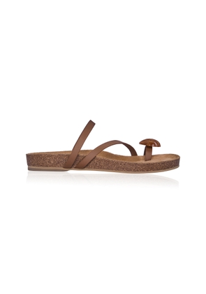 Johanna Ortiz Aztec Horse Leather Sandals - Moda Operandi