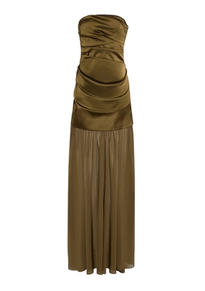 Significant Other Exclusive Tallie Convertible Satin Dress - Moda Operandi