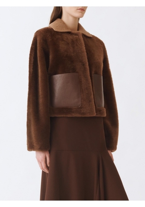 Fur Coat FABIANA FILIPPI Woman color Mahogany