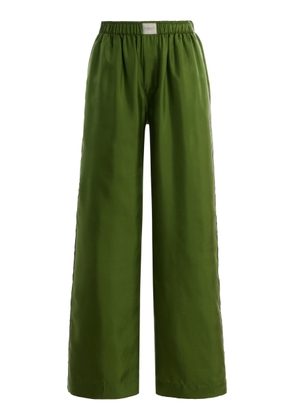 Comme Si La Boxer Alta Silk-Twill Pants - Moda Operandi