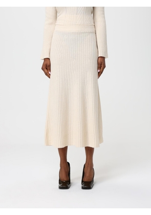 Skirt TWINSET Woman color Yellow Cream