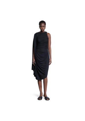 Viscose Jersey Draped Dress