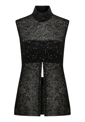 ILA THE BRAND Exclusive Noelle Sequined Knit Top - Moda Operandi